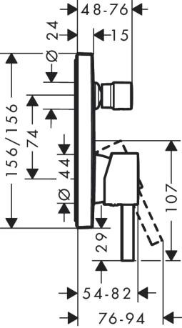  Hansgrohe Finoris 76416700    ,  