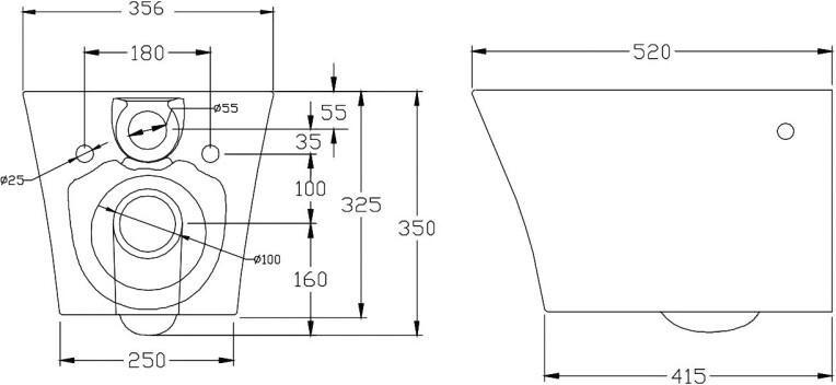   BelBagno Flay-r BB506CH