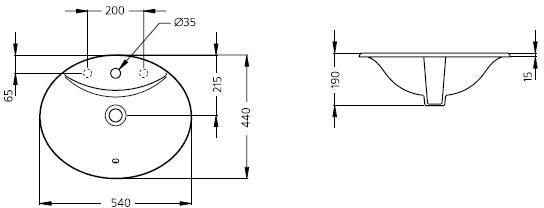  Ideal Standard Oceane W306301 