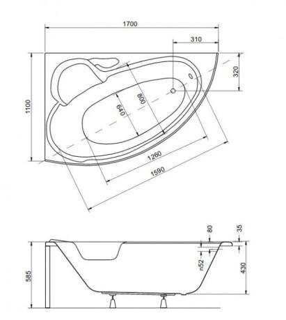   Besco Finezja Nova 170 L