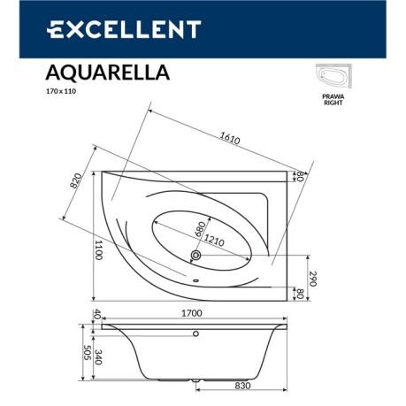  Excellent Aquarella 170x110 (.)