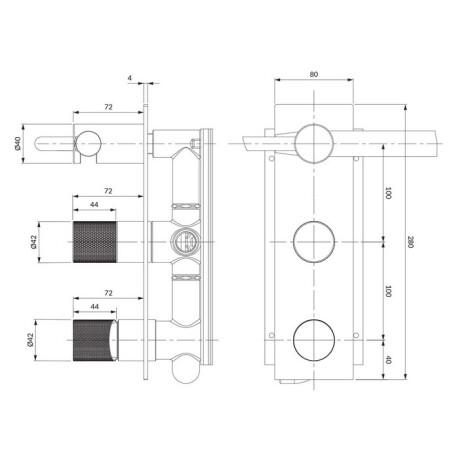      Omnires Contour CT8035/1GLB ( )