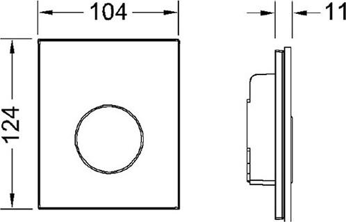   TECE Loop Urinal 9242660  ,  