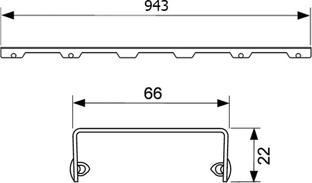  TECE TECEdrainline Royal 6 010 41 100  