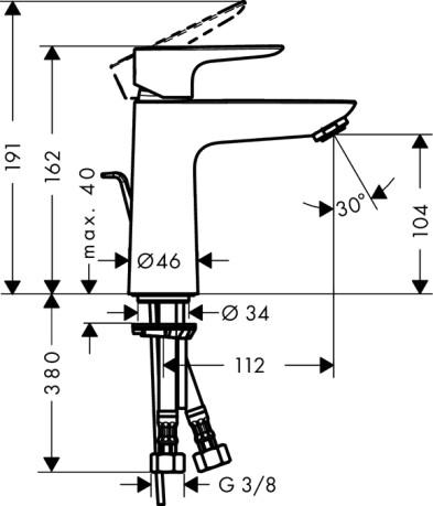  Hansgrohe Talis E 71710000  