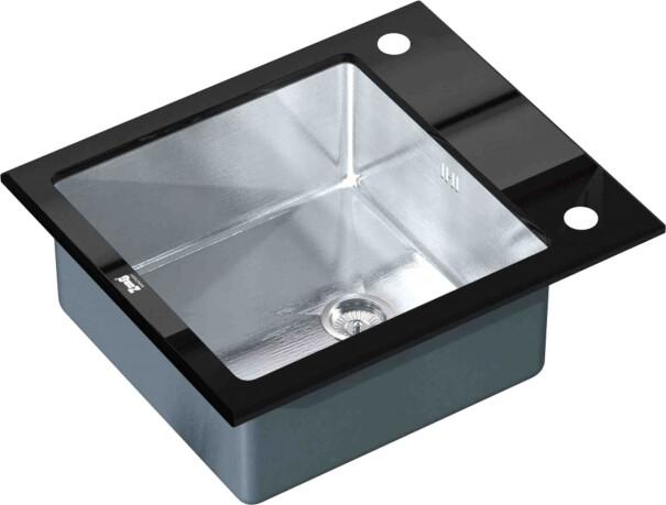   Zorg Inox Glass GL-6051-BLACK  