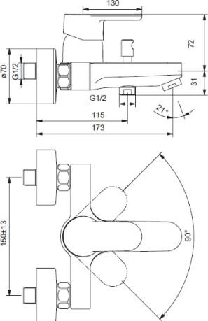   Ideal Standard Vito B1132AA