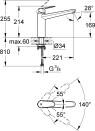  Grohe Eurodisc Cosmopolitan 33312002   