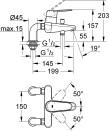  Grohe Eurodisc Cosmopolitan 33392002    