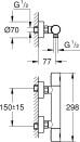  Grohe Grohtherm 1000 Cosmopolitan m 34065002  