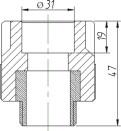  Kalde 3222-nmo-320c00 323/4"