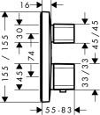  Hansgrohe Ecostat E 15707000  