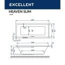  Excellent Heaven Slim 180x80 "NANO" ()