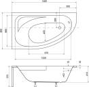   Besco Cornea WAC-140-NL 140x80 L  